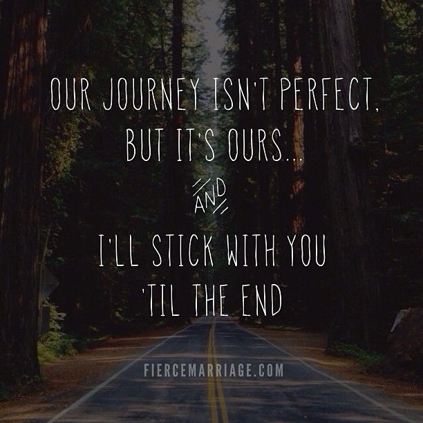 Marriage Quote on Your Journey Together - Wifely Steps