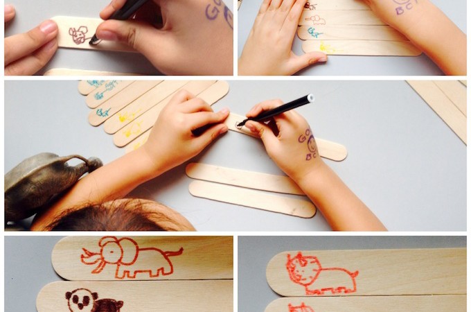 Popsicle Art - Animal Families