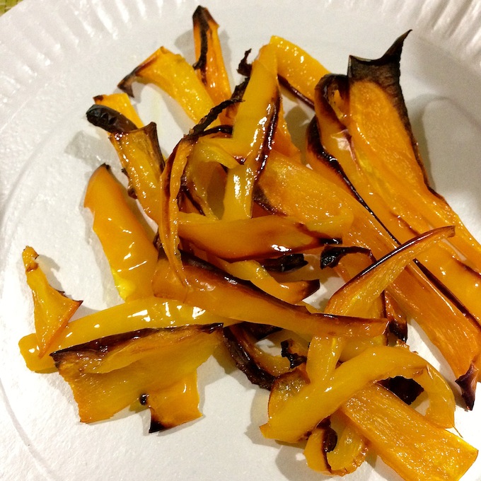 Roasted Yellow Bell Peppers Recipe Wifely Steps