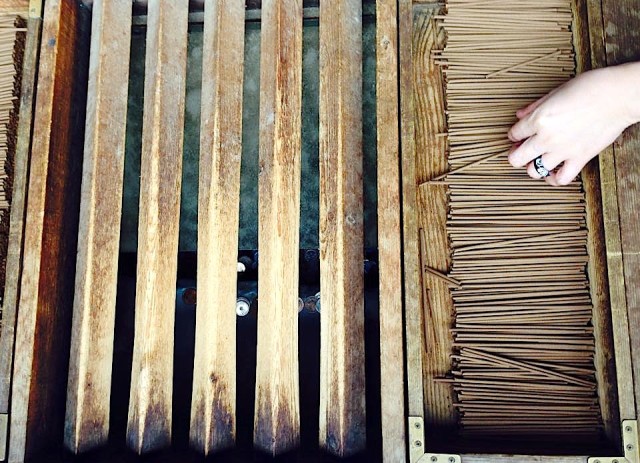 Wishes and prayers. At the Todai-ji Temple.