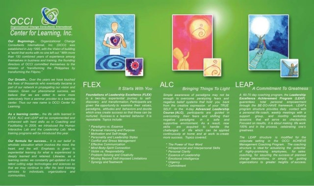 FLEX, ALC, LEAP - A Beautiful, Insightful Experiential Journey