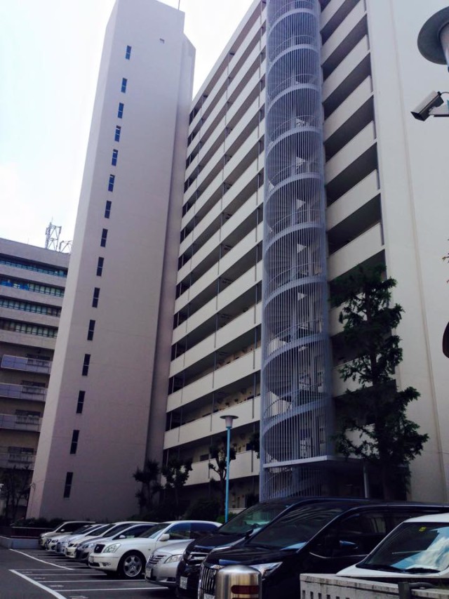 This spiral staircase caught my attention.