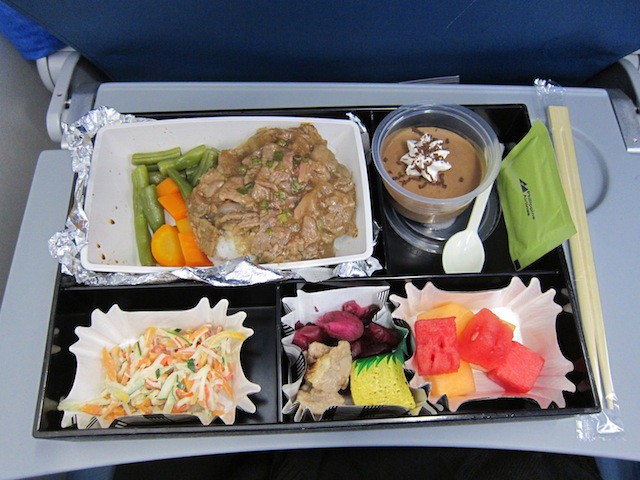 Japanese Food in the Plane
