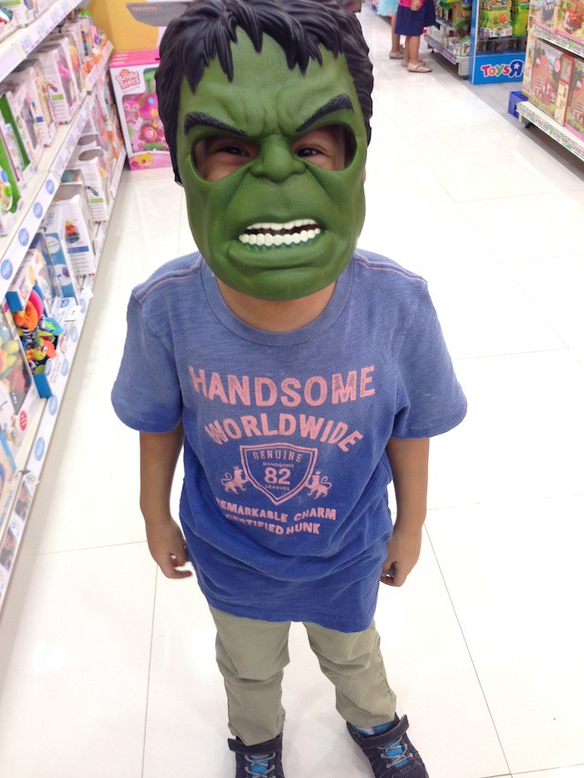My Handsome Hulk.