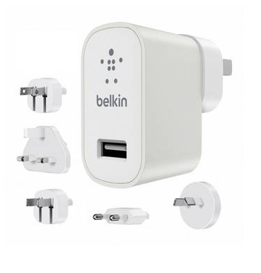 Belkin 2.4A Universal Charger Kit (White) 